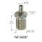 Stainless Steel / Brass Wire cable Gripper With Grooved Track Light Using YW86083