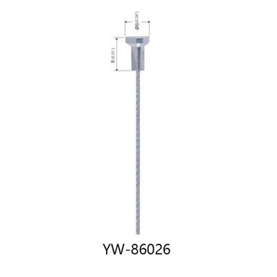 Paslanmaz Çelik Halatlı Kablo Swaged Terminal Bileşenleri YW86026