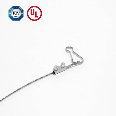 Özellik Galvanizli Çelik Tel İpi Sling Tel İpi Parmak Güvenli Yük 10KG