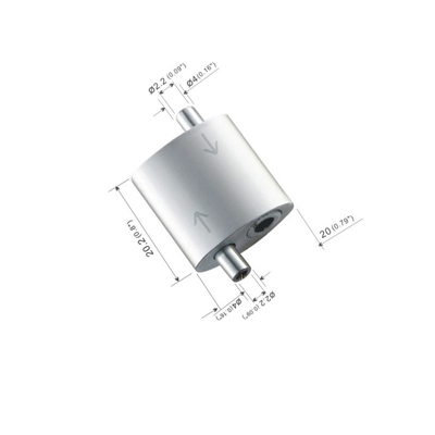 Alüminyum Malzeme 2.0 3.0mm Tel Halat için 25mm Çift Ayarlanabilir Kablo Tutucular