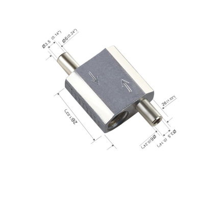 1.0 / 1.5mm tel için Alüminyum Mini Ayarlanabilir Klipsli Kablo Döngü Tutucu