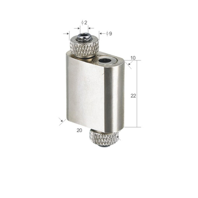 2.0 / 3.0mm Döngü Yapıcı Güvenlik Kapaklı Büyük Pirinç Evrensel Tutucu YW-86426