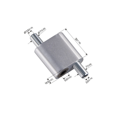 Tel Halat 3.0mm için Çinko Alaşımlı Büyük Boy Çift Çapraz Kablo Tutucu