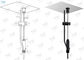 Power Feed Steel Wire Hanging Systems With Cable Holder Applied Linear Light