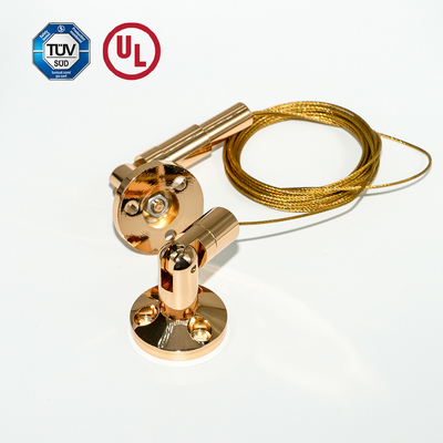 Toptan Brass Billboard Display Hanging Kit With Gold Plating Duvardan Duvara Ürün Display Hanging System
