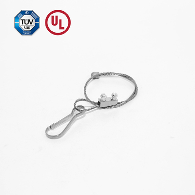 Özellik Galvanizli Çelik Tel İpi Sling Tel İpi Parmak Güvenli Yük 10KG