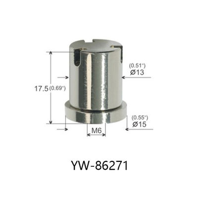 Pirinç Bölüm Üç şube çıkışı 15mm Dia Asma ek Donanım YW86269